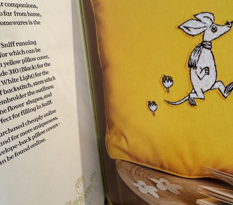 Moomin embroidery