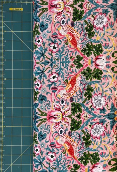 Hovedbilde William Morris - Strawberry Thief (blush 0648)