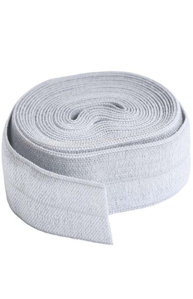Fold-over Elastic (2yrd) - Pewter