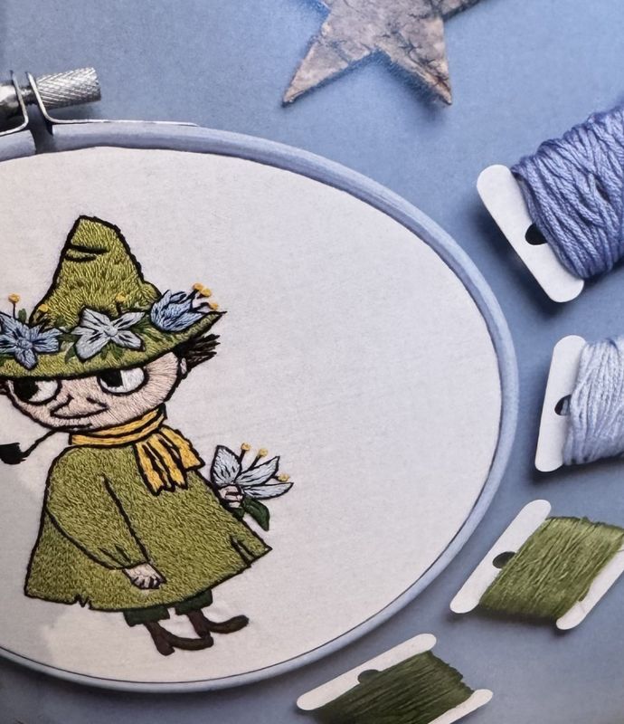 Moomin embroidery